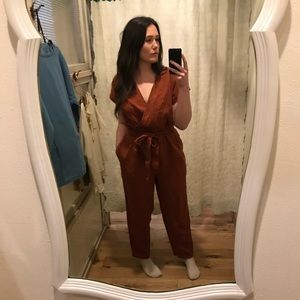 Not Perfect Linen Jumpsuit